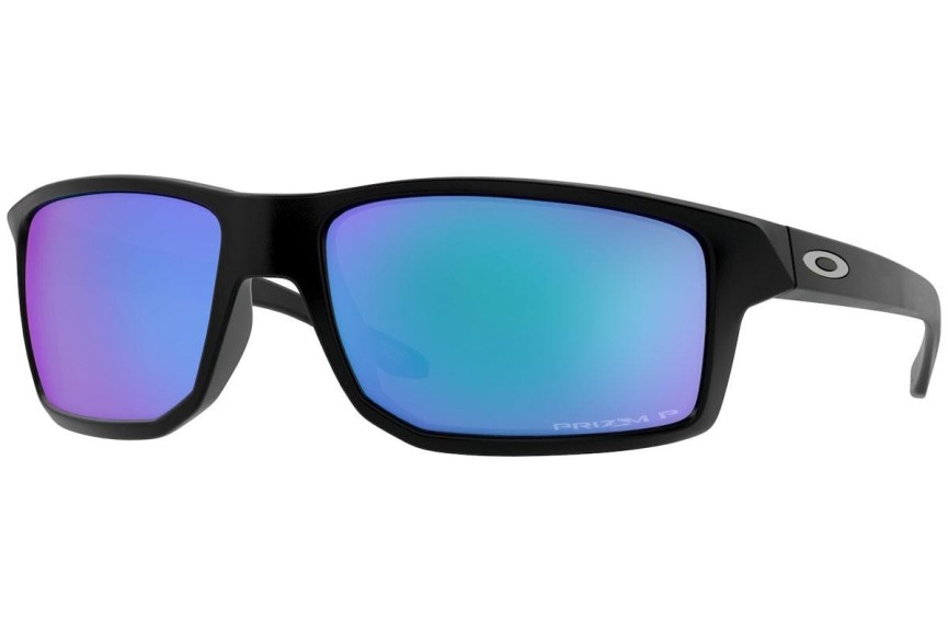 Okulary przeciwsłoneczne Oakley Gibston OO9449-12 Polarized Prostokątne Czarne