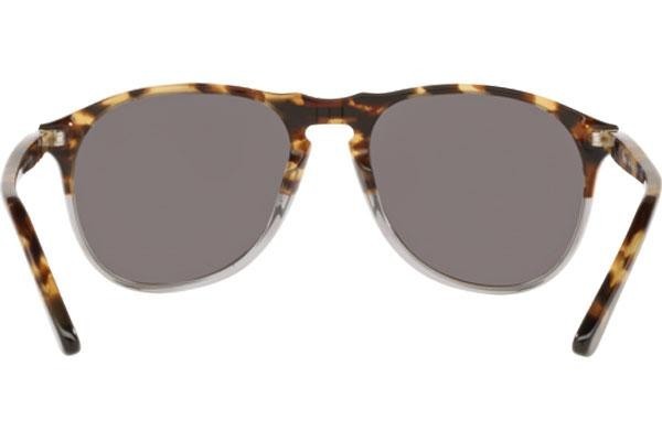 Okulary przeciwsłoneczne Persol PO9649S 1130B1 Pilotki (Aviator) Havana