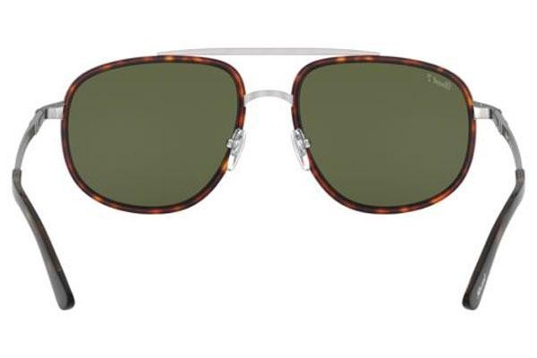 Okulary przeciwsłoneczne Persol PO2465S 513/58 Polarized Kwadratowe Havana