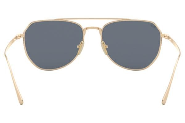 Okulary przeciwsłoneczne Persol PO5003ST 800056 Okrągłe Złote