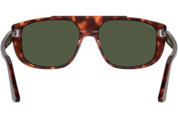 Okulary przeciwsłoneczne Persol PO3261S 24/31 Kwadratowe Havana