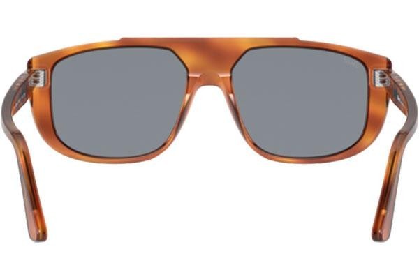 Okulary przeciwsłoneczne Persol PO3261S 96/56 Kwadratowe Havana