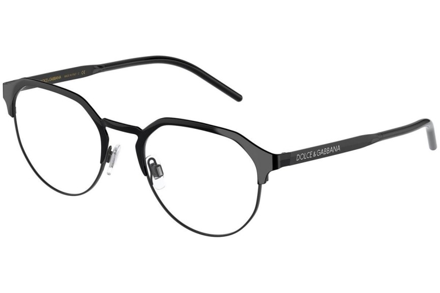 Okulary korekcyjne Dolce & Gabbana DG1335 01 Okrągłe Czarne