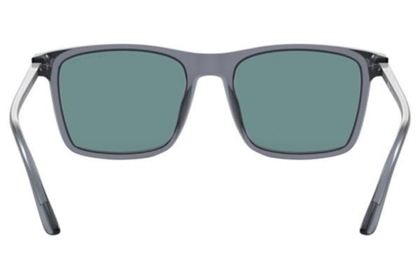 Okulary przeciwsłoneczne Prada PR19XS 01G04D Polarized Kwadratowe Szare