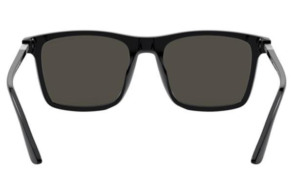 Okulary przeciwsłoneczne Prada PR19XS 07F08G Polarized Kwadratowe Czarne