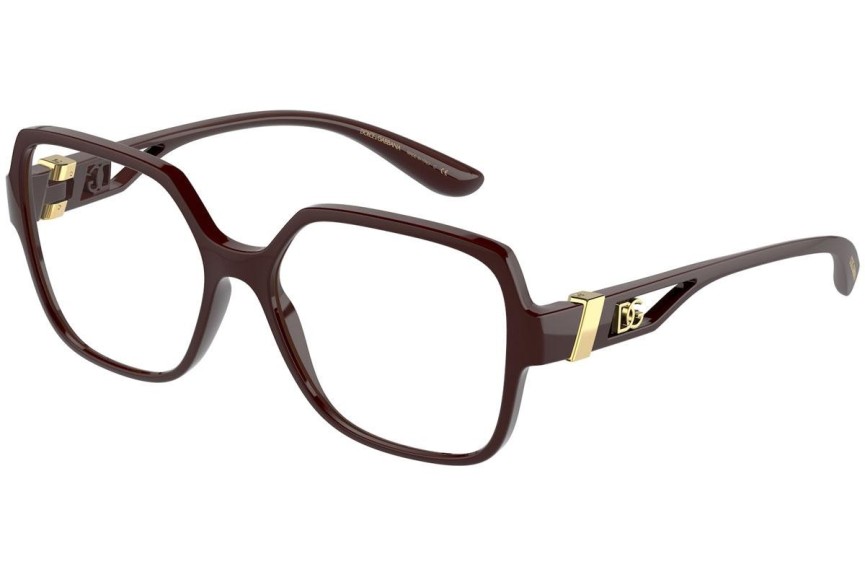 Okulary korekcyjne Dolce & Gabbana DG5065 3290 Kwadratowe Brązowe