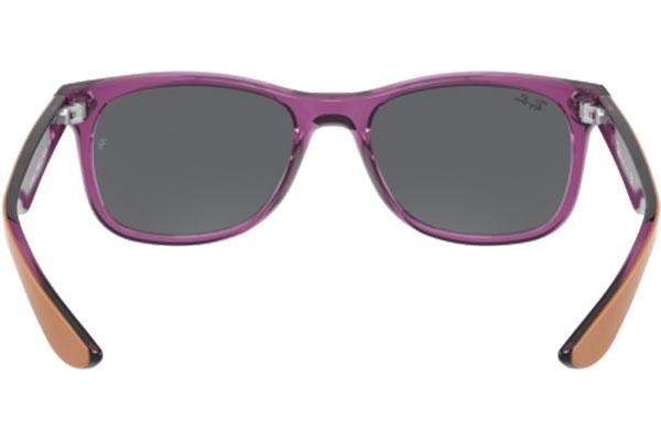 Okulary przeciwsłoneczne Ray-Ban Junior New Wayfarer Junior RJ9052S 706987 Kwadratowe Fioletowe