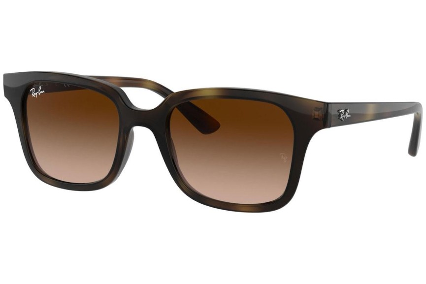 Okulary przeciwsłoneczne Ray-Ban Junior RJ9071S 152/13 Kwadratowe Havana