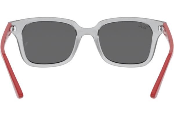 Okulary przeciwsłoneczne Ray-Ban Junior RJ9071S 70636G Kwadratowe Szare