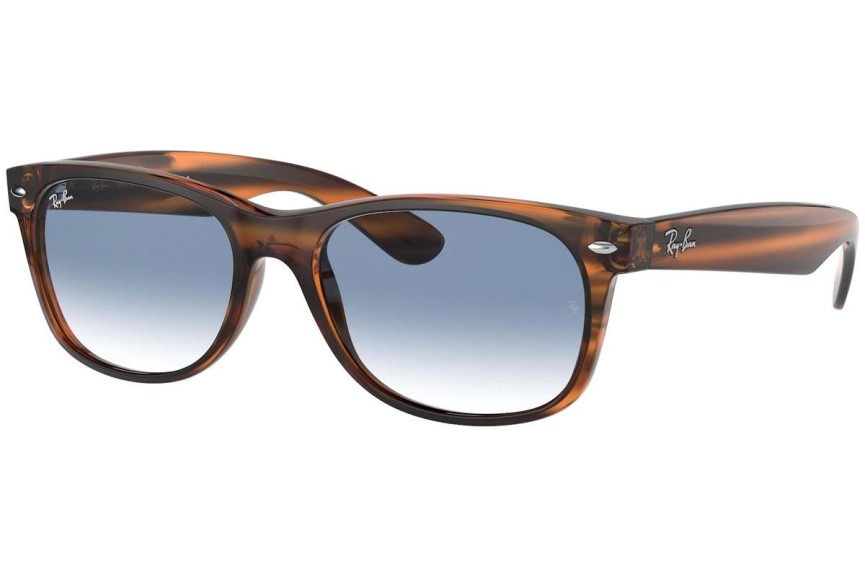 Okulary przeciwsłoneczne Ray-Ban New Wayfarer RB2132 820/3F Kwadratowe Havana