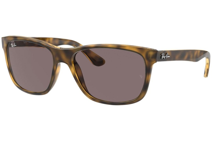 Okulary przeciwsłoneczne Ray-Ban RB4181 710/7N Kwadratowe Havana