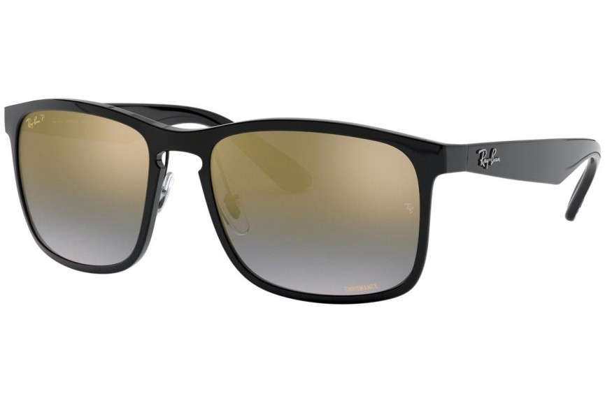 Okulary przeciwsłoneczne Ray-Ban Chromance Collection RB4264 601/J0 Polarized Kwadratowe Czarne