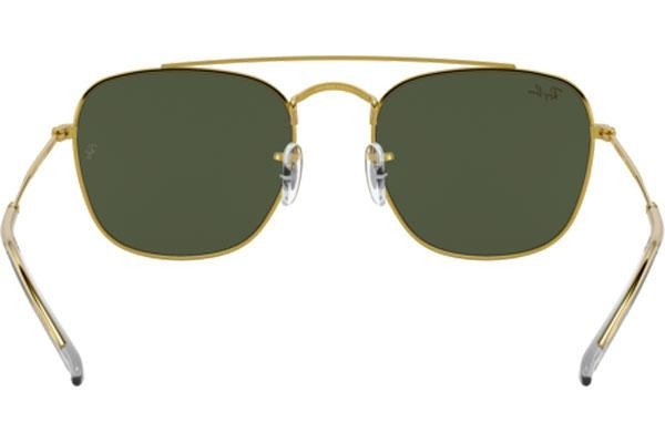 Okulary przeciwsłoneczne Ray-Ban RB3557 919631 Kwadratowe Złote