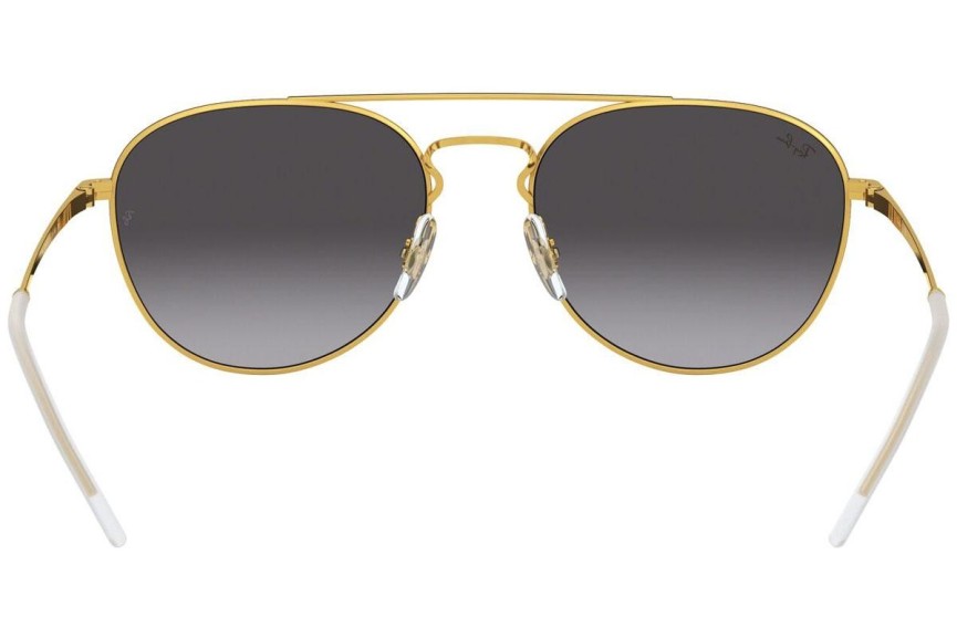 Okulary przeciwsłoneczne Ray-Ban RB3589 90548G Pilotki (Aviator) Czarne