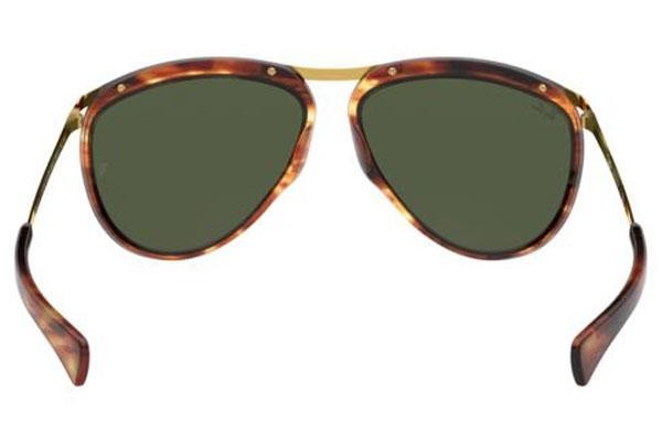 Okulary przeciwsłoneczne Ray-Ban Olympian Aviator RB2219 954/31 Pilotki (Aviator) Havana