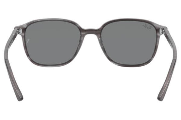 Okulary przeciwsłoneczne Ray-Ban Leonard RB2193 1314B1 Kwadratowe Szare