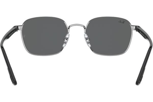 Okulary przeciwsłoneczne Ray-Ban RB3664 004/B1 Kwadratowe Srebrne