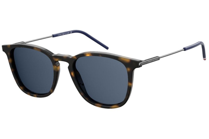 Okulary przeciwsłoneczne Tommy Hilfiger TH1764/S 086/KU Okrągłe Havana