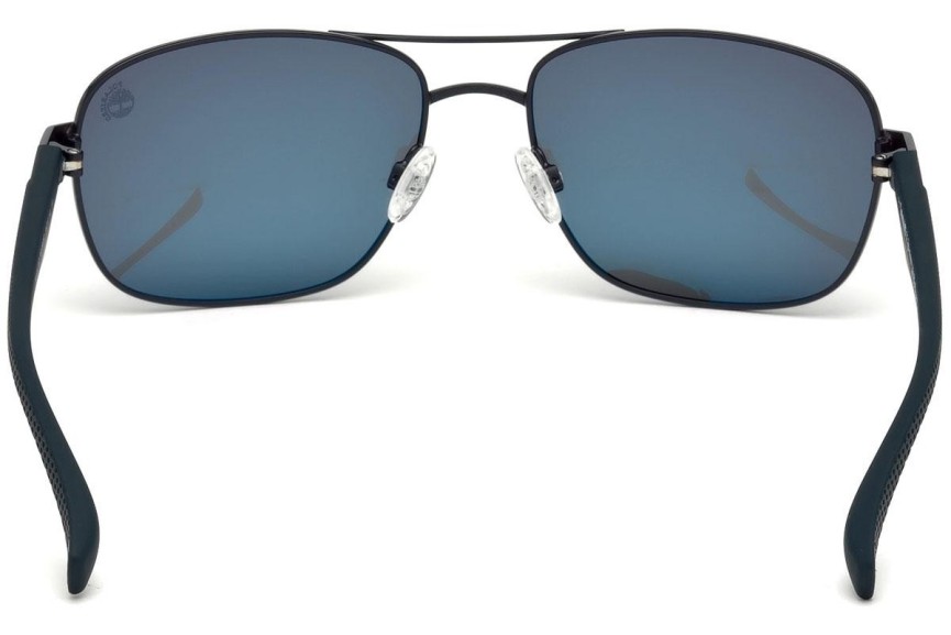 Okulary przeciwsłoneczne Timberland TB9136 91D Polarized Pilotki (Aviator) Niebieskie