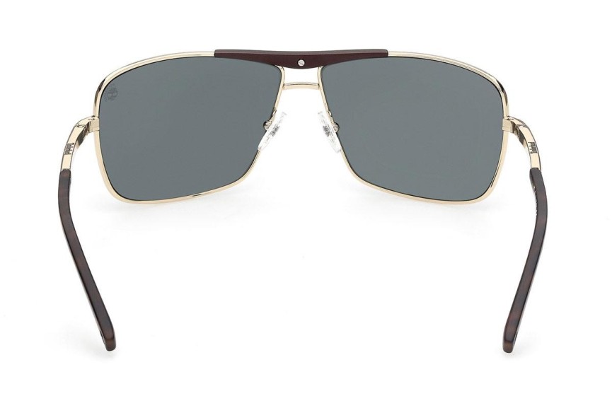 Okulary przeciwsłoneczne Timberland TB9258 32R Polarized Pilotki (Aviator) Złote