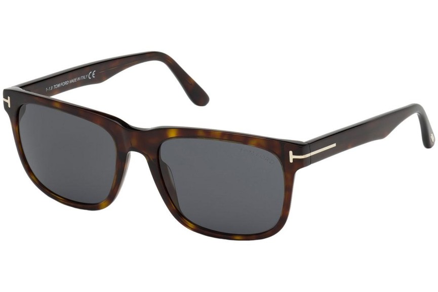 Okulary przeciwsłoneczne Tom Ford FT0775 52A Kwadratowe Havana