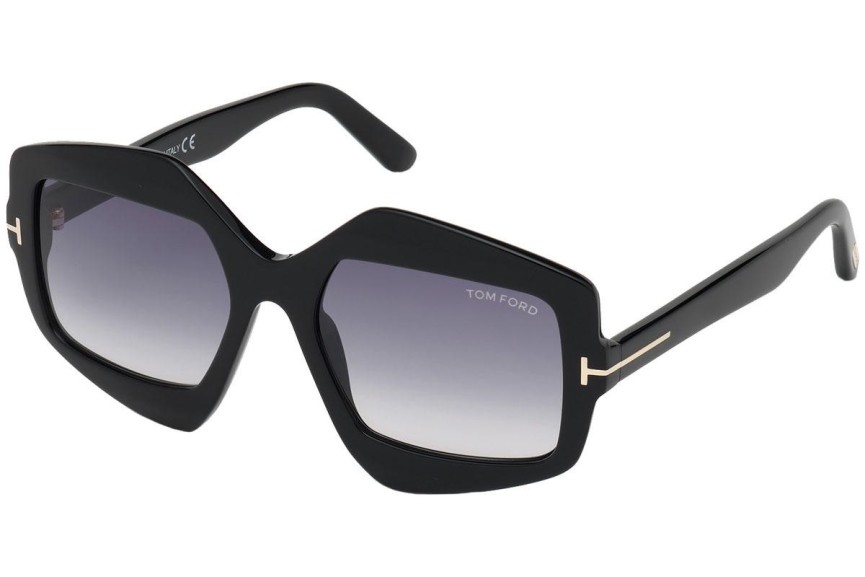 Okulary przeciwsłoneczne Tom Ford FT0789 01B Nieregularny Czarne