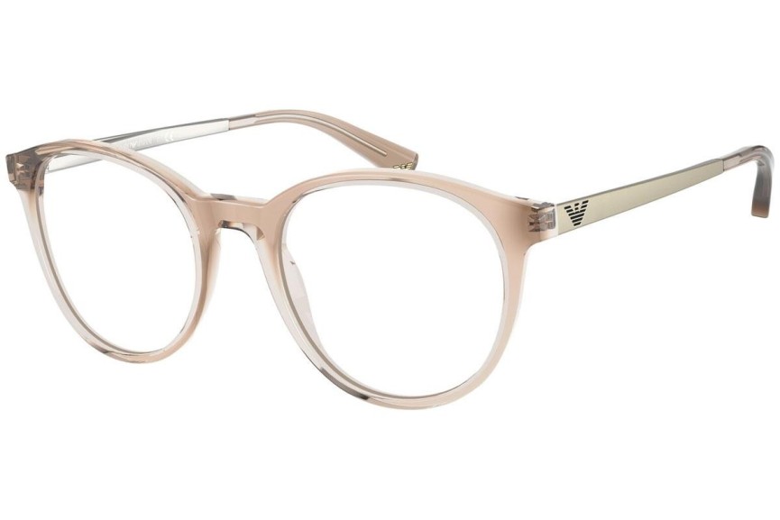 Okulary korekcyjne Emporio Armani EA3154 5850 Okrągłe Beżowe