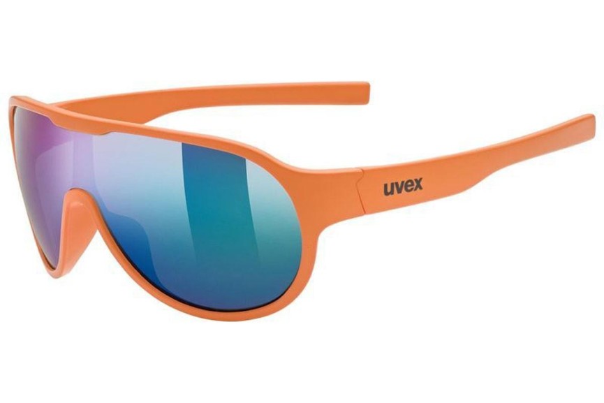 Okulary przeciwsłoneczne uvex sportstyle 512 Orange Mat S3 Pojedyncze | Shield Pomarańczowe