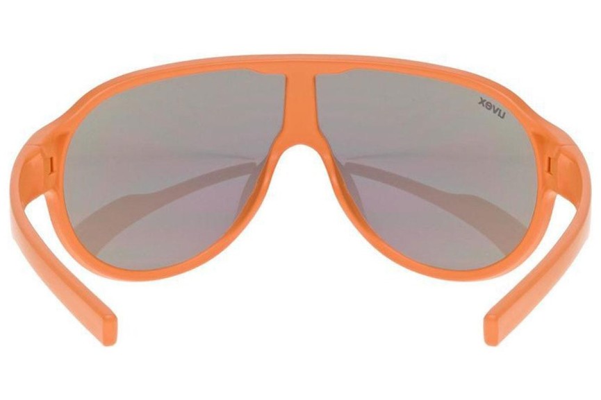 Okulary przeciwsłoneczne uvex sportstyle 512 Orange Mat S3 Pojedyncze | Shield Pomarańczowe