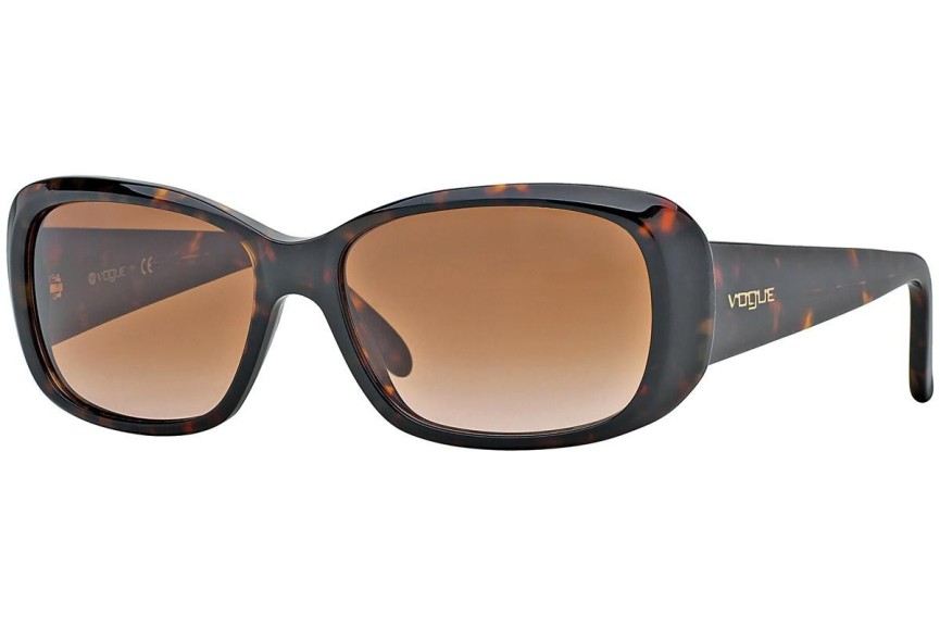 Okulary przeciwsłoneczne Vogue Eyewear Boogie Woogie Special Collection VO2606S W65613 Prostokątne Havana