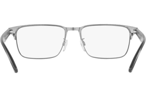 Okulary korekcyjne Emporio Armani EA1121 3010 Prostokątne Srebrne