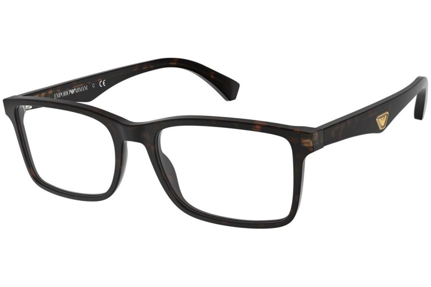 Okulary korekcyjne Emporio Armani EA3175 5002 Prostokątne Havana