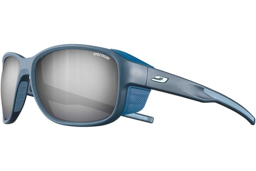 Okulary przeciwsłoneczne Julbo Montebianco 2 J541 9012 Polarized Prostokątne Niebieskie