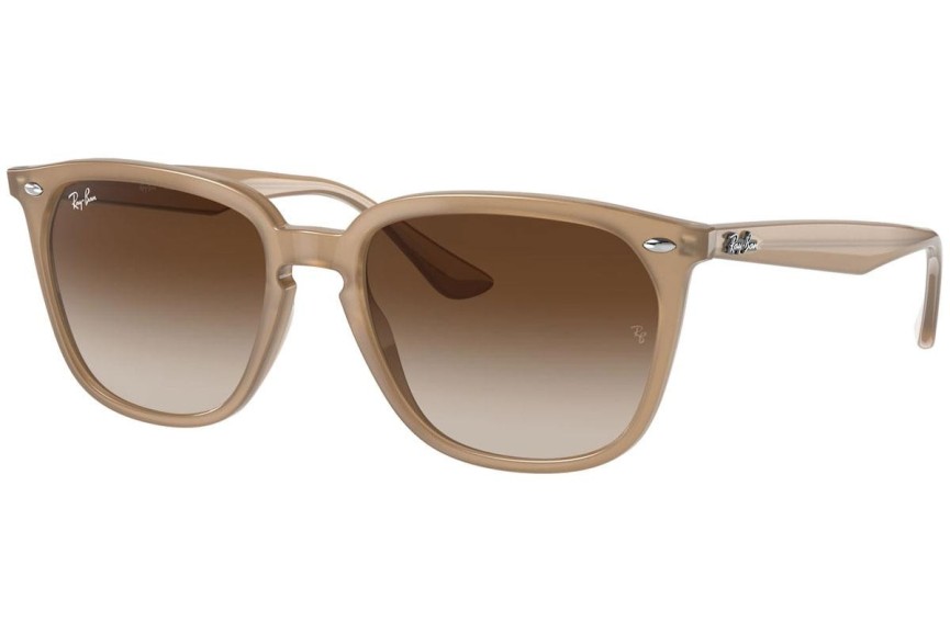 Okulary przeciwsłoneczne Ray-Ban RB4362 616613 Kwadratowe Beżowe