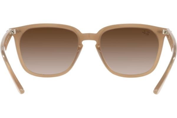 Okulary przeciwsłoneczne Ray-Ban RB4362 616613 Kwadratowe Beżowe