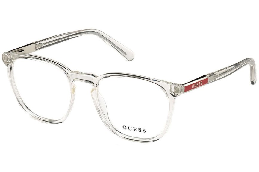 Okulary korekcyjne Guess GU1980 026 Kwadratowe Przezroczyste