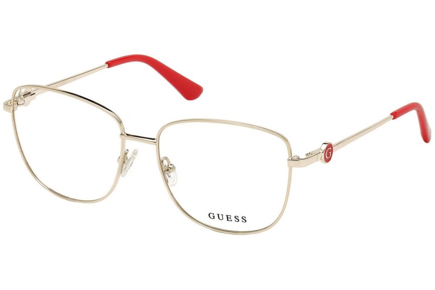 Okulary korekcyjne Guess GU2757 032 Kwadratowe Złote