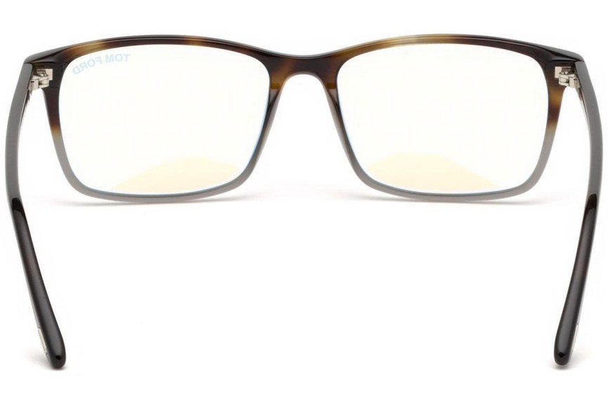 Okulary korekcyjne Tom Ford FT5584-B 056 Prostokątne Havana