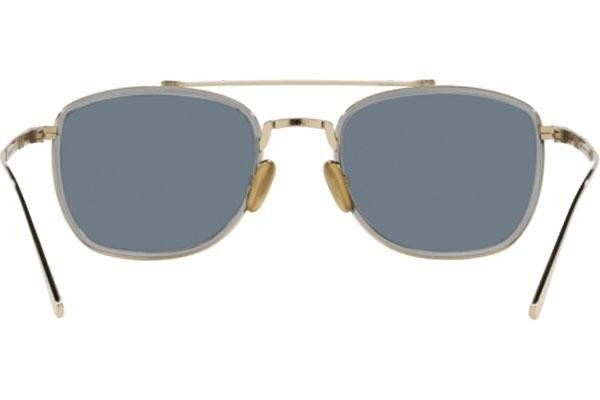 Okulary przeciwsłoneczne Persol PO5005ST 800556 Kwadratowe Złote