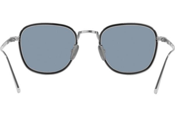 Okulary przeciwsłoneczne Persol PO5007ST 800656 Kwadratowe Srebrne