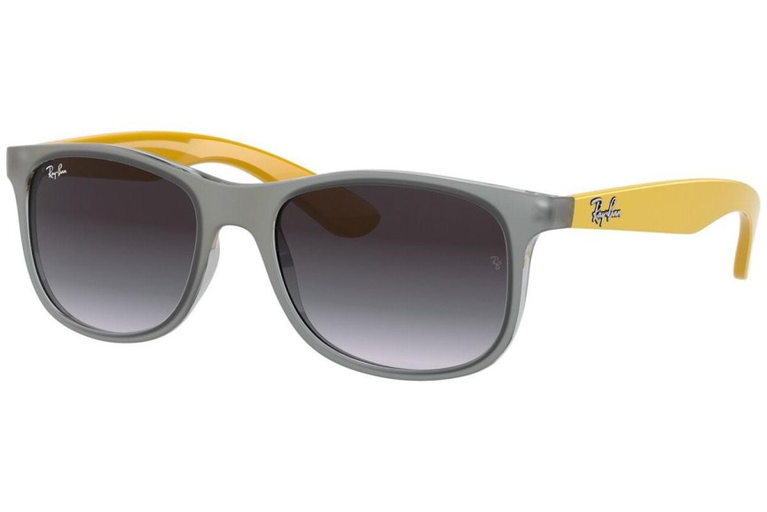 Okulary przeciwsłoneczne Ray-Ban Junior RJ9062S 70788G Kwadratowe Szare