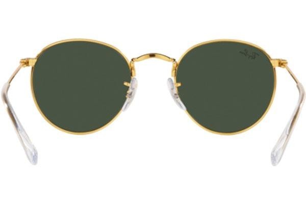 Okulary przeciwsłoneczne Ray-Ban Junior Round Junior RJ9547S 286/71 Okrągłe Złote