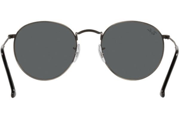 Okulary przeciwsłoneczne Ray-Ban Round Metal RB3447 9229B1 Okrągłe Srebrne