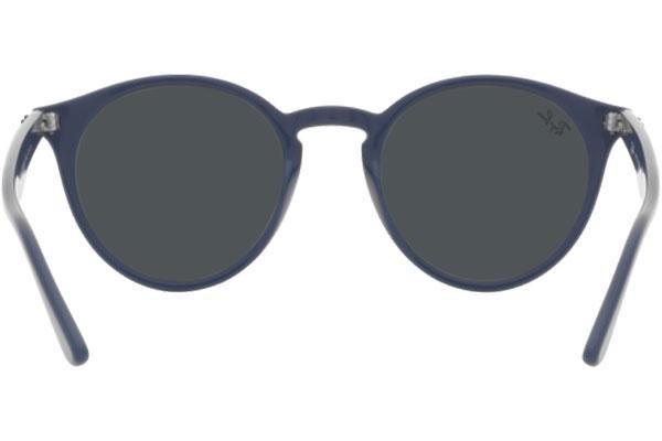 Okulary przeciwsłoneczne Ray-Ban RB2180 657687 Okrągłe Niebieskie