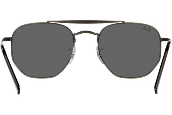 Okulary przeciwsłoneczne Ray-Ban Marshal RB3648 9229B1 Kwadratowe Srebrne