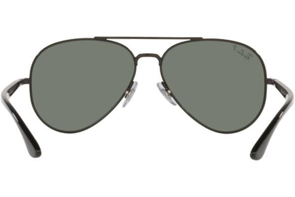 Okulary przeciwsłoneczne Ray-Ban RB3675 002/58 Polarized Pilotki (Aviator) Czarne