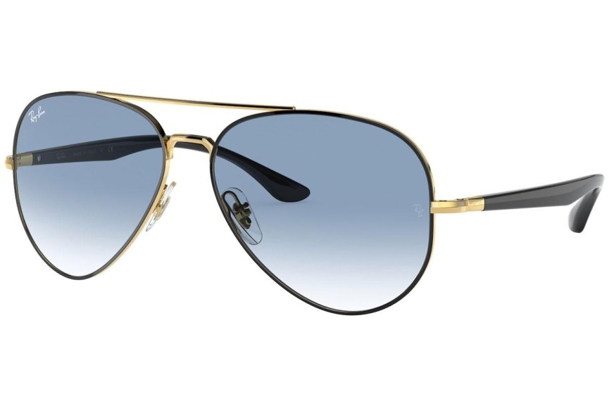 Okulary przeciwsłoneczne Ray-Ban RB3675 90003F Pilotki (Aviator) Czarne