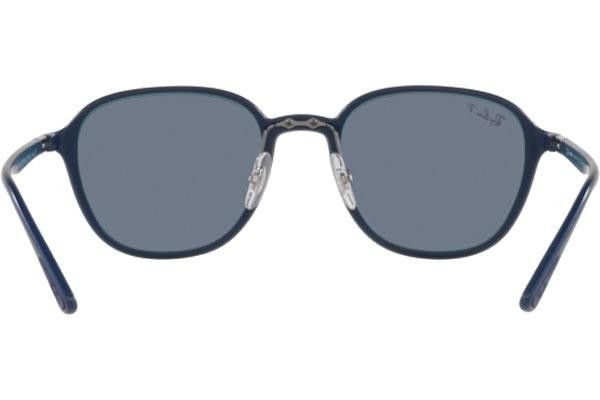 Okulary przeciwsłoneczne Ray-Ban Chromance Collection RB4341CH 6331BA Polarized Kwadratowe Niebieskie