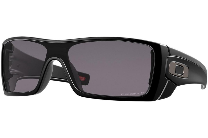 Okulary przeciwsłoneczne Oakley Batwolf OO9101-68 Polarized Prostokątne Czarne