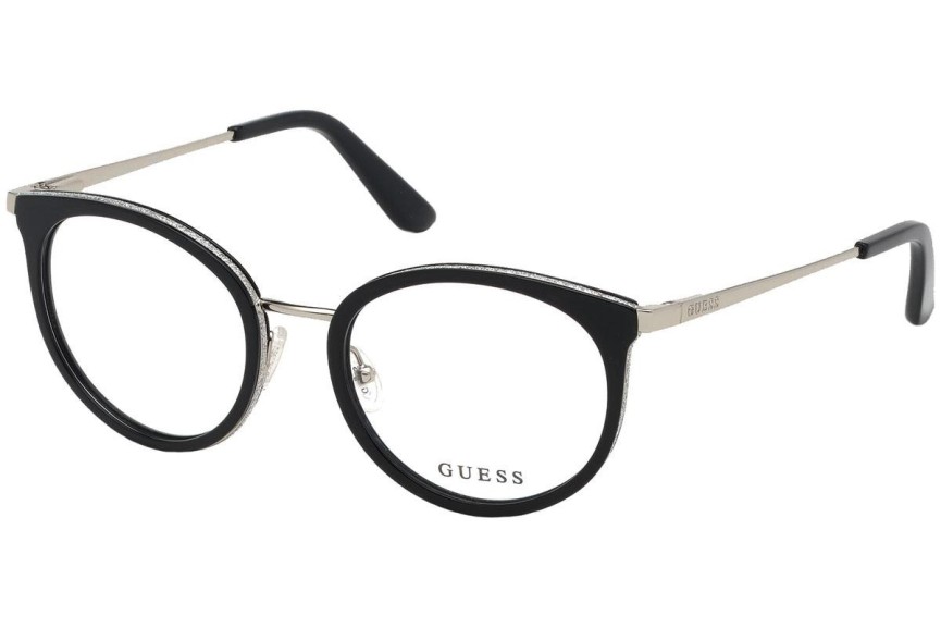 Okulary korekcyjne Guess GU2707 001 Okrągłe Czarne